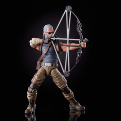 Marvel's Hawkeye 6-inch figure art details enhance display appeal.