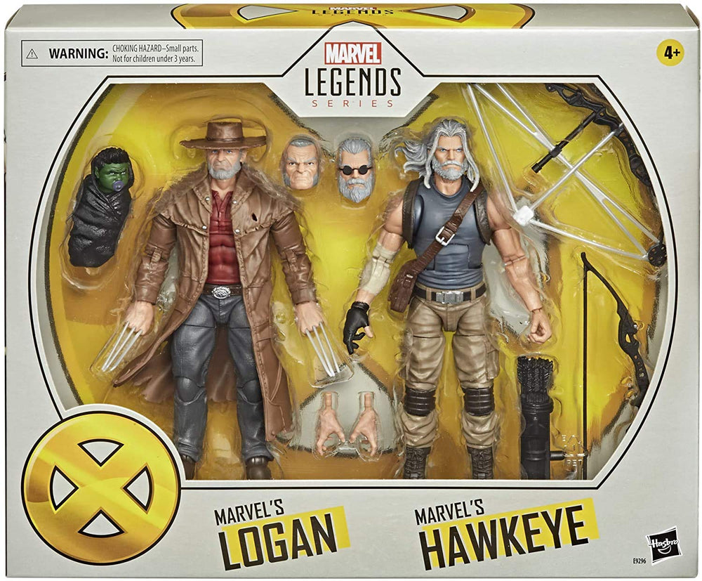 Marvel's Logan 6-inch figure front view ideal for shelf display.