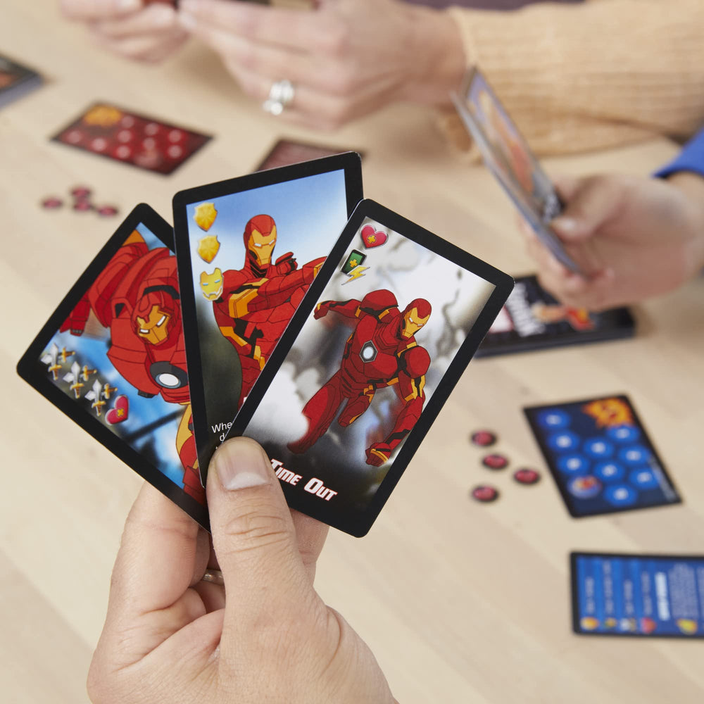 Hasbro Marvel Mayhem 2-4 players battle in a quick match