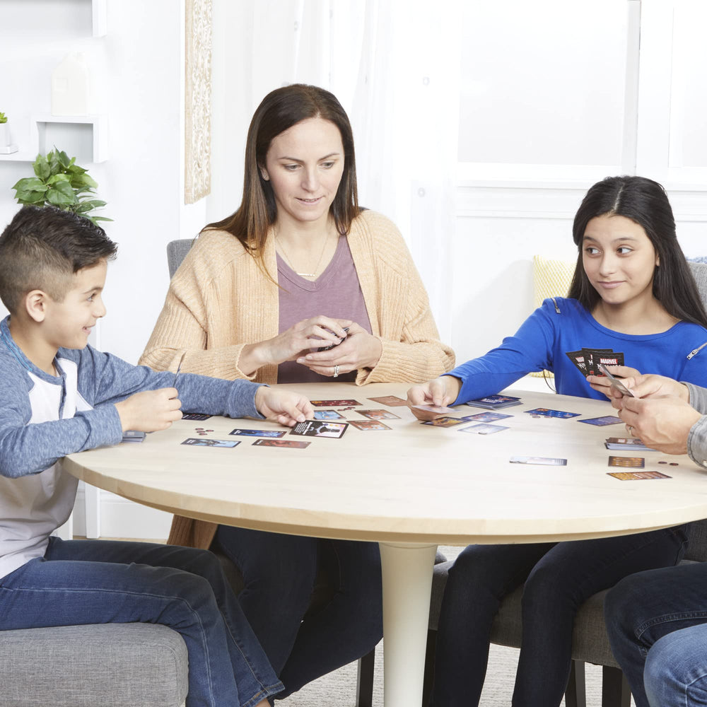 Hasbro Marvel Mayhem under 10 minutes for fast family play