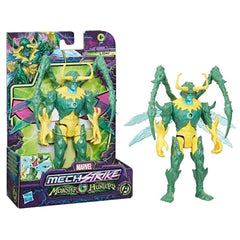 Hasbro Marvel Mech Strike Loki figure, part of the monster hunter collection