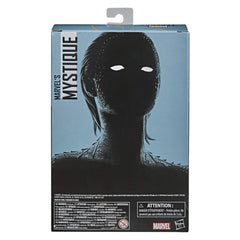 Marvel Mystique 6-inch figure showcased in a dynamic pose for collectors.