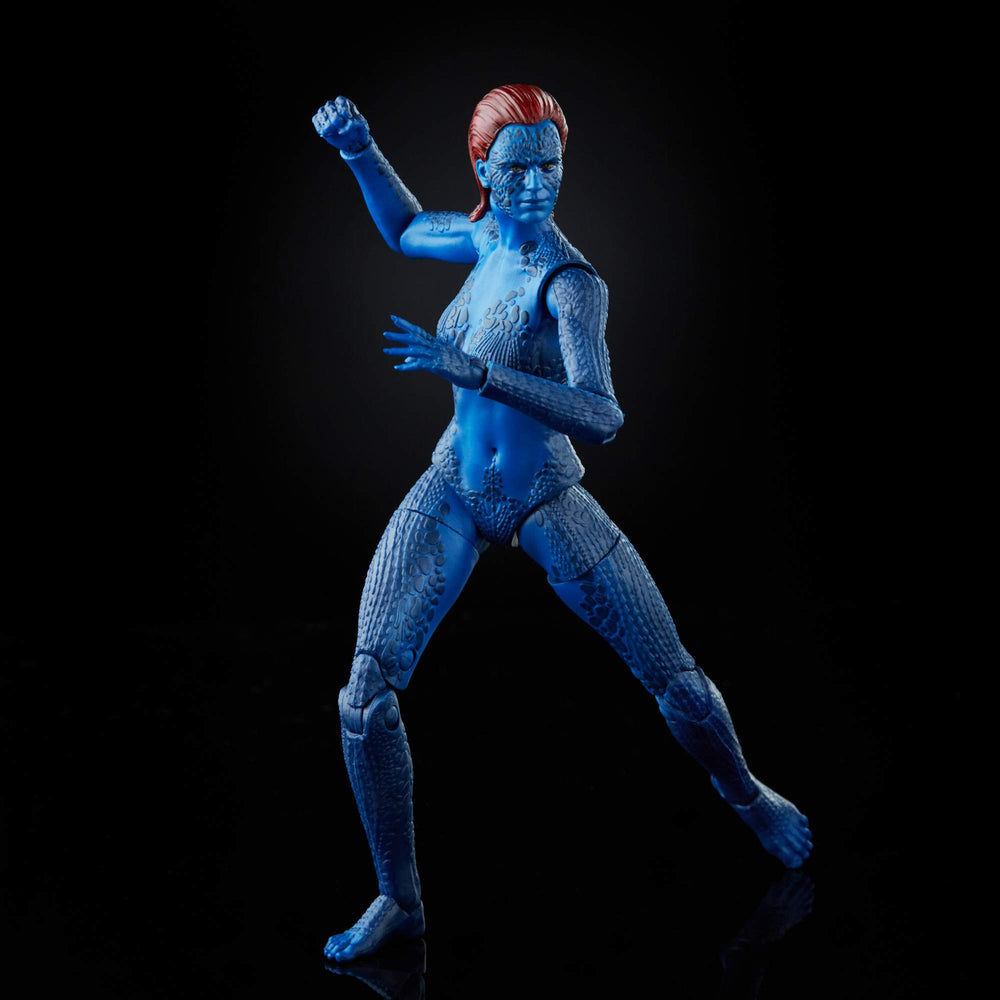 Hasbro Marvel Mystique packaging and presentation for display-ready shelves.