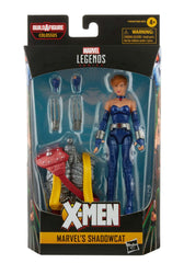 Hasbro Marvel Shadowcat detailed sculpt emphasizes iconic costume.