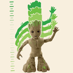Hasbro Marvel Groot Groove 'N Grow with poseable arms for imaginative posing.