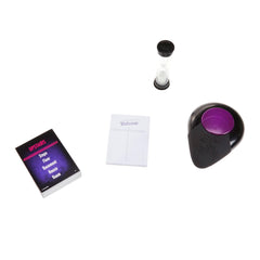 Hasbro Midnight Taboo card deck with witty prompts for adults