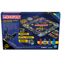Hasbro Monopoly Batman Edition includes Batman token and other hero pieces