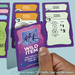 Hasbro Monopoly Deal KPop Demon Hunters supports 2-5 players at once