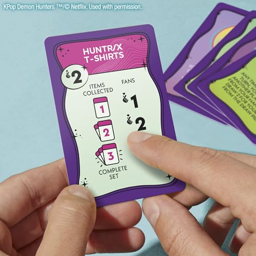 Hasbro Monopoly Deal KPop Demon Hunters travel-friendly packaging for trips