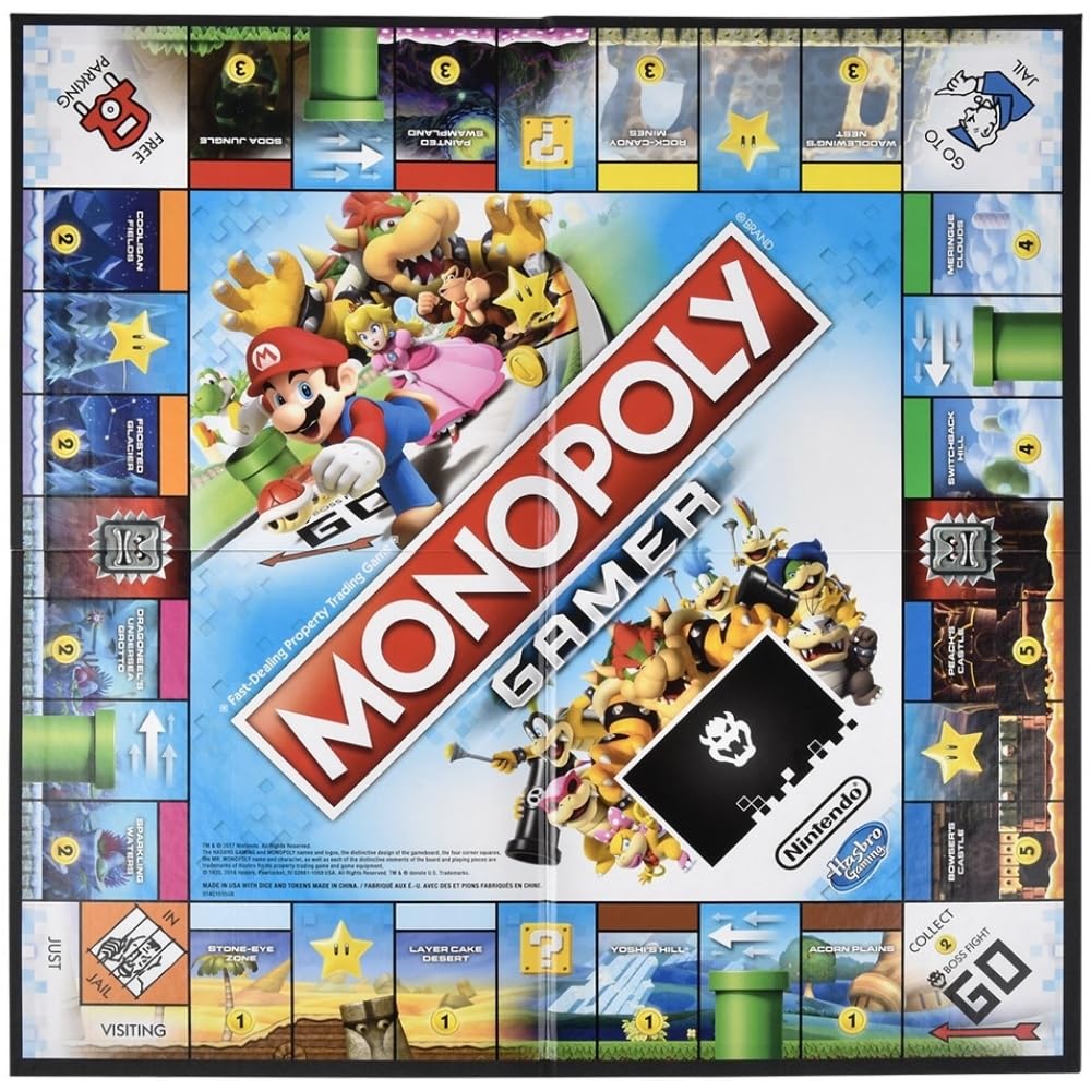 Hasbro Monopoly Gamer boss battles add excitement to rounds.