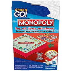 Hasbro Monopoly Grab N Go money stack easy to manage during trips