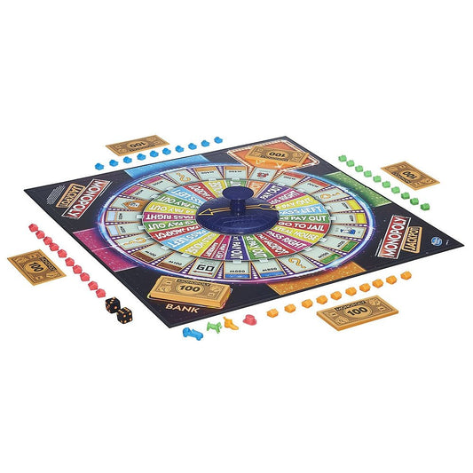 Hasbro Monopoly Jackpot board game box ready for quick family game nights.