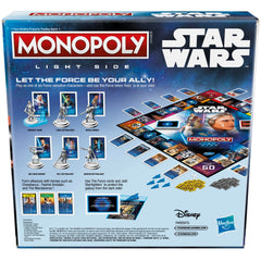 Six zinc character tokens from Hasbro Monopoly Star Wars Light Side Edition