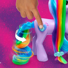 Hasbro My Little Pony Izzy Moonbow spinning rainbow tail feature