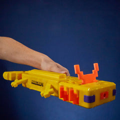 Hasbro Nerf Super Soaker Minecraft Axolotl Blaster compact storage for packing