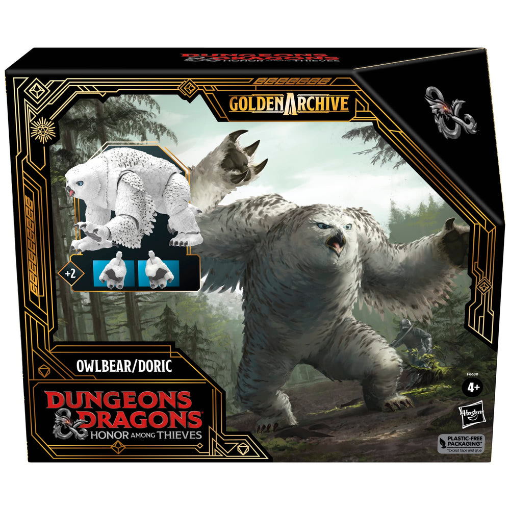 Hasbro Owlbear/Doric 6-Inch figure side view highlights detailed deco