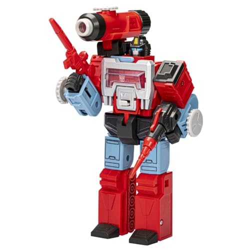 Hasbro Perceptor in robot mode highlights precise articulation for imaginative battles