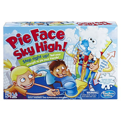 Hasbro Pie Face Sky High stand delivering dramatic height for lively family play.