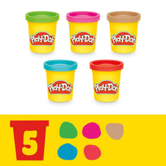 Hasbro Play-Doh Care 'n Carry Vet Playset bandage styles for pretend care.
