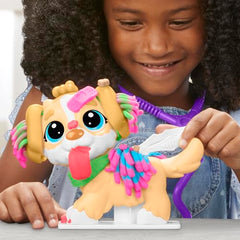 Hasbro Play-Doh Care 'n Carry Vet Playset bow mold for cute accessories.