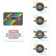 Gift-ready packaging for birthdays and holidays with Hasbro Sorry! Grab and Go.