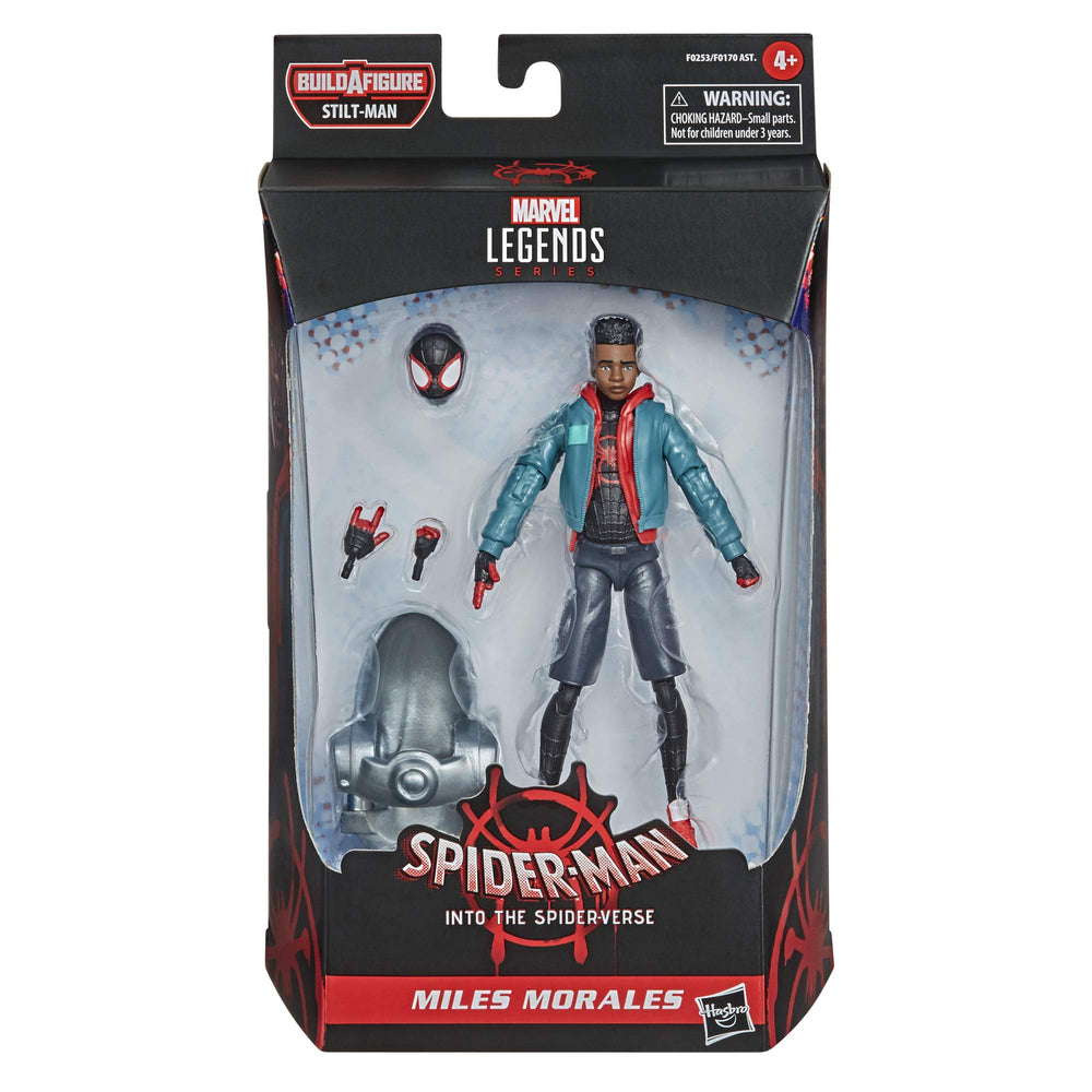 Miles Morales articulation close-up showing premium sculpt and range.