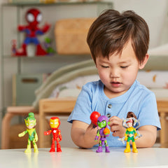 Hasbro Electro figure sparks dynamic pretend battles.