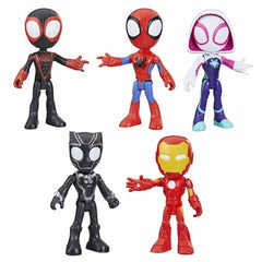Hasbro Spidey Hero Collection playset front view, vibrant colors spark imaginative play.