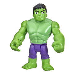 Hasbro Spidey Hulk figure, 4-inch close-up for imaginative play.