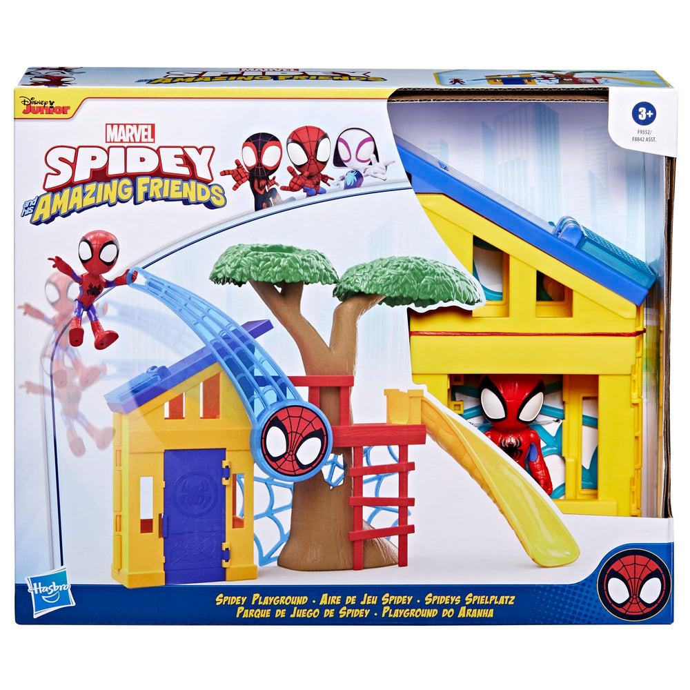 Hasbro Spidey Playground figure — 4-inch Spider-Man figure for action