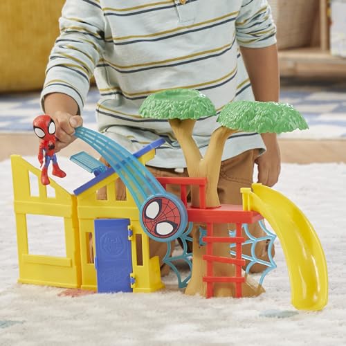 Hasbro Spidey Playground pretend play — fosters storytelling and teamwork