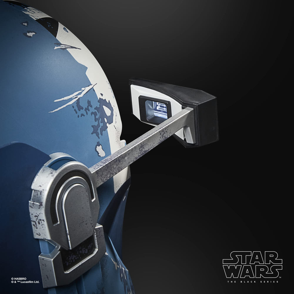 Hasbro Star Wars Bo-Katan helmet electronic features enhance collections and events.