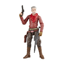 Hasbro Star Wars Cobb Vanth figure front view, premium deco for display.