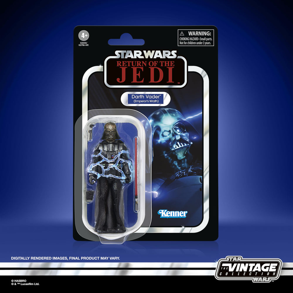 Hasbro STAR WARS Darth Vader Emperor’s Wrath articulation in action pose