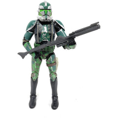 Hasbro Star Wars The Black Series Commander Gree 6-inch figure, front view and premium deco.