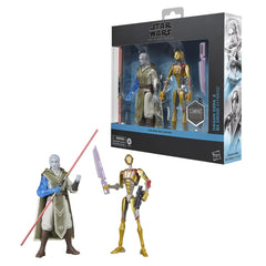 Hasbro STAR WARS The Black Series Dagan Gera figure in dynamic display pose.