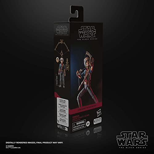 Hasbro STAR WARS Omega Mercenary Gear figure, galaxy context figure for immersive storytelling.