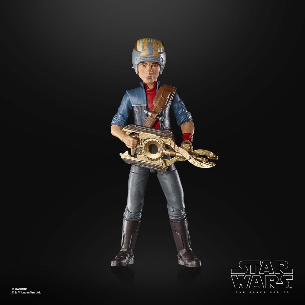Hasbro STAR WARS Omega Mercenary Gear figure, packaging photo for display and gifting.