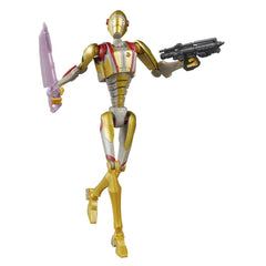 Hasbro STAR WARS The Black Series window box showcases character art for display.