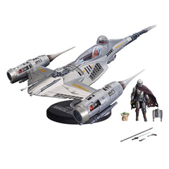 Hasbro Star Wars Vintage Collection Mandalorian N-1 Starfighter vehicle for imaginative play.