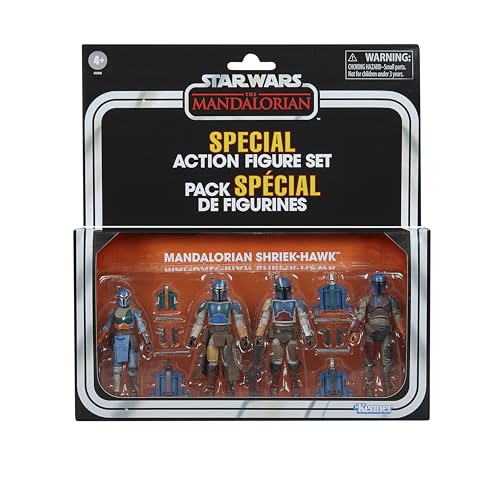 Hasbro Star Wars Shriek-Hawk figures posed dynamically for shelf display.