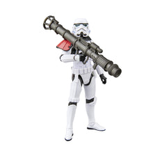 Hasbro Star Wars Vintage Collection Rocket Launcher Trooper front view with premium deco