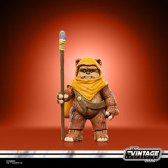 Hasbro Star Wars Wicket W. Warrick Kneesaa pose-ready figures on stand