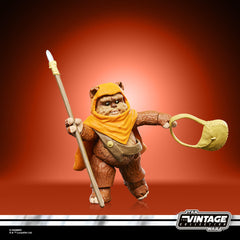 Hasbro Star Wars Wicket W. Warrick Kneesaa figure side view reveal