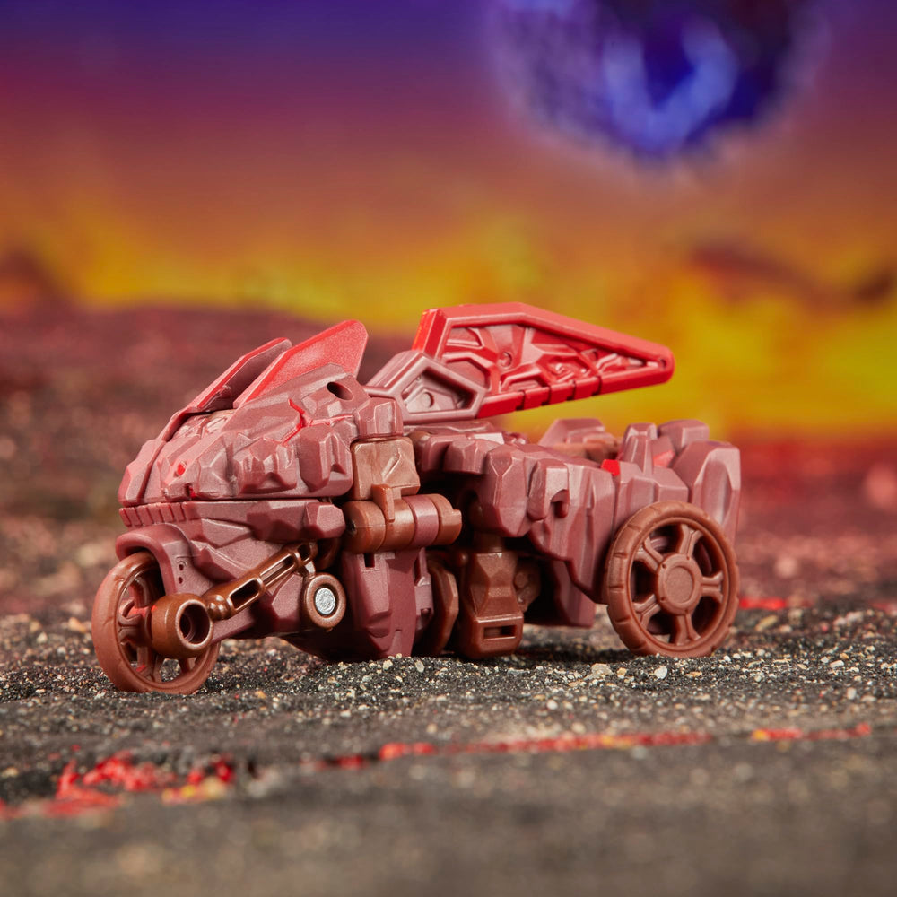 Packaging art for Transformers Legacy United Bouldercrash