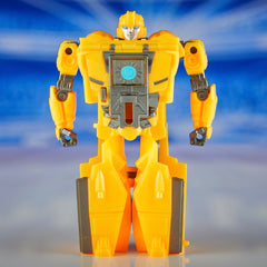 Hasbro Transformers One Cog Changer Bumblebee 1-step transformation in action.