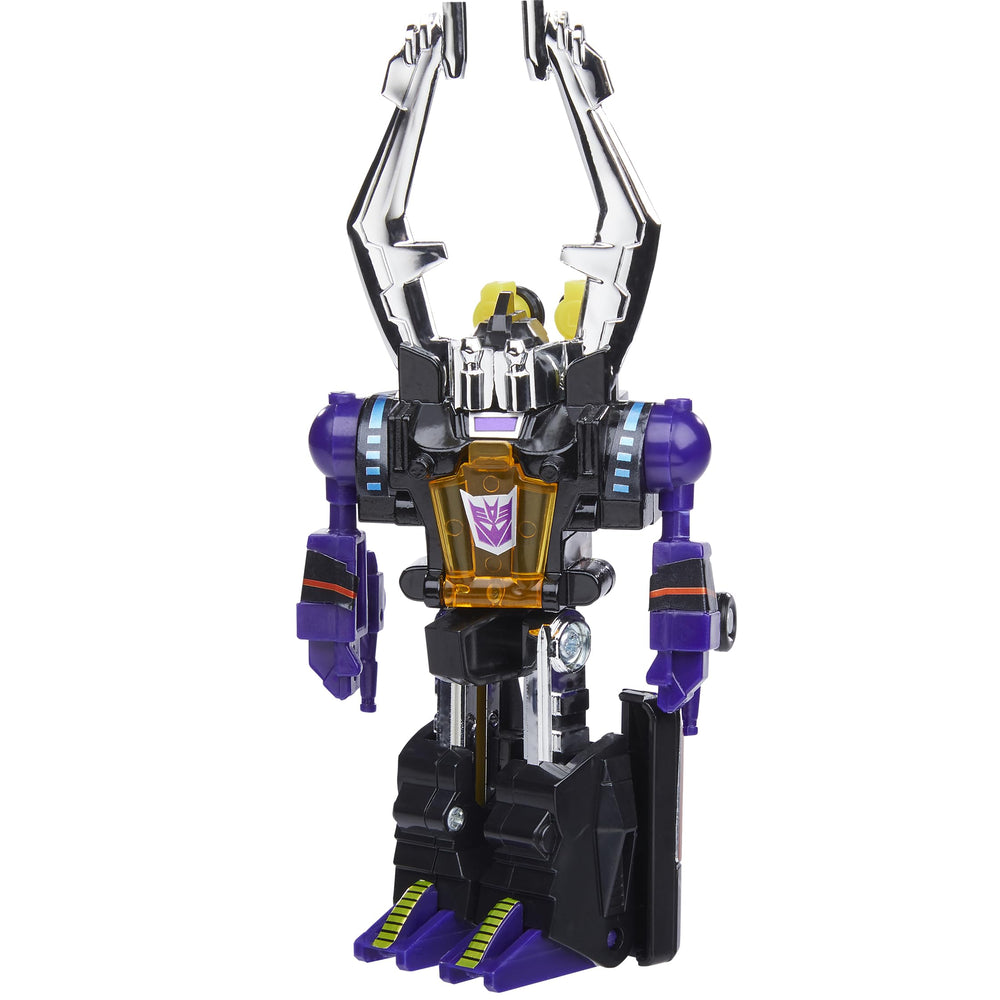 Shrapnel blaster accessory supports authentic action during imaginative battles