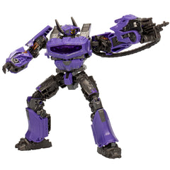 Hasbro Transformers Studio Series Shockwave figure front view for display and collection