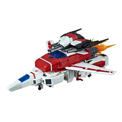 Jetfire in jet mode with wings and ports for dynamic poses.