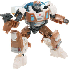 Includes blaster accessory attachable in both modes.